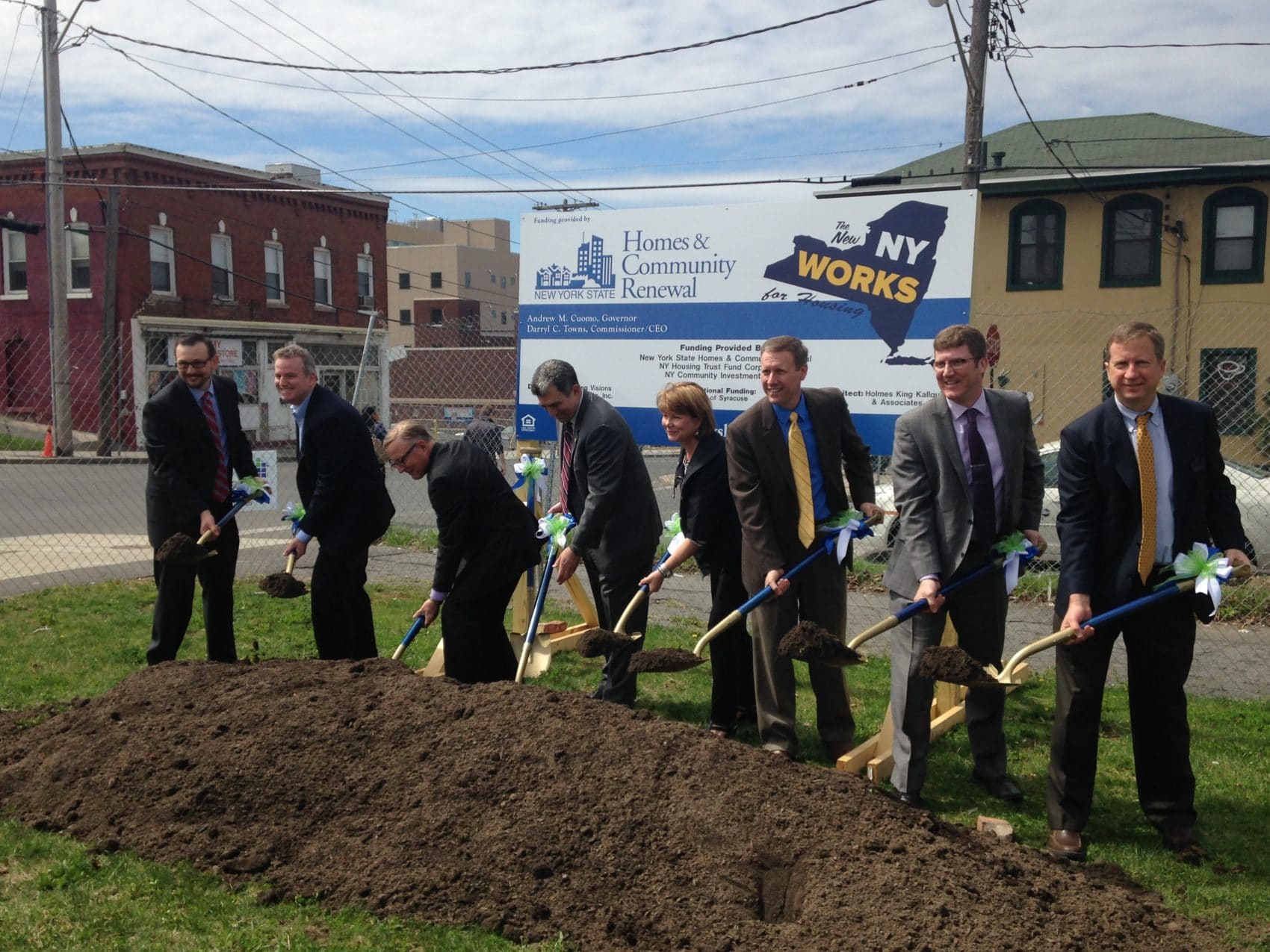 City breaks ground on housing development